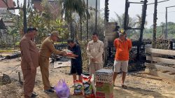 PKB Katingan Bantu Korban Kebakaran Pasar Kasongan